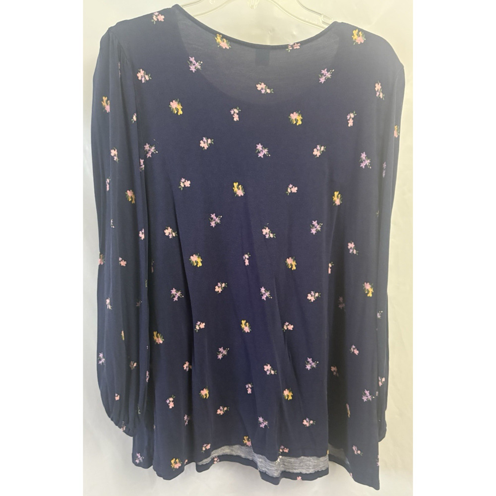 lot of 4 Old Navy Women's Size XL Tops Floral Bohemian - Picture 3 of 13